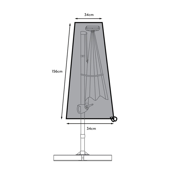 Round and Square Parasol Cover