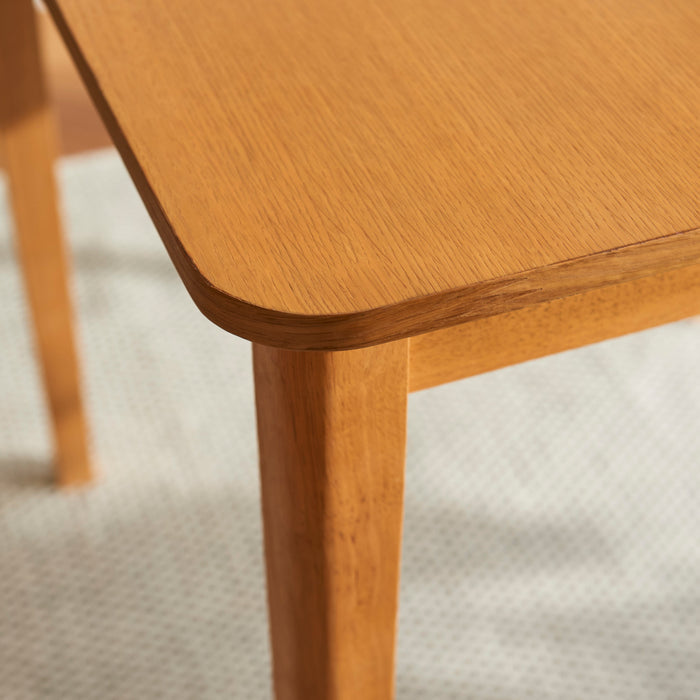 Paul 116cm Extending Dining Table - Pale Oak - Laura James