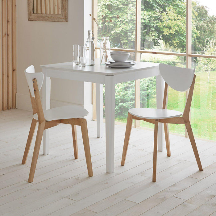Paul extendable table - small – white - Laura James
