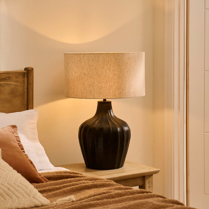 Radford_31cm_Metal_Table_Lamp_Base_Black_Bronze - Laura James