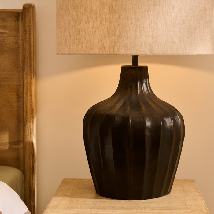 Radford_31cm_Metal_Table_Lamp_Base_Black_Bronze - Laura James