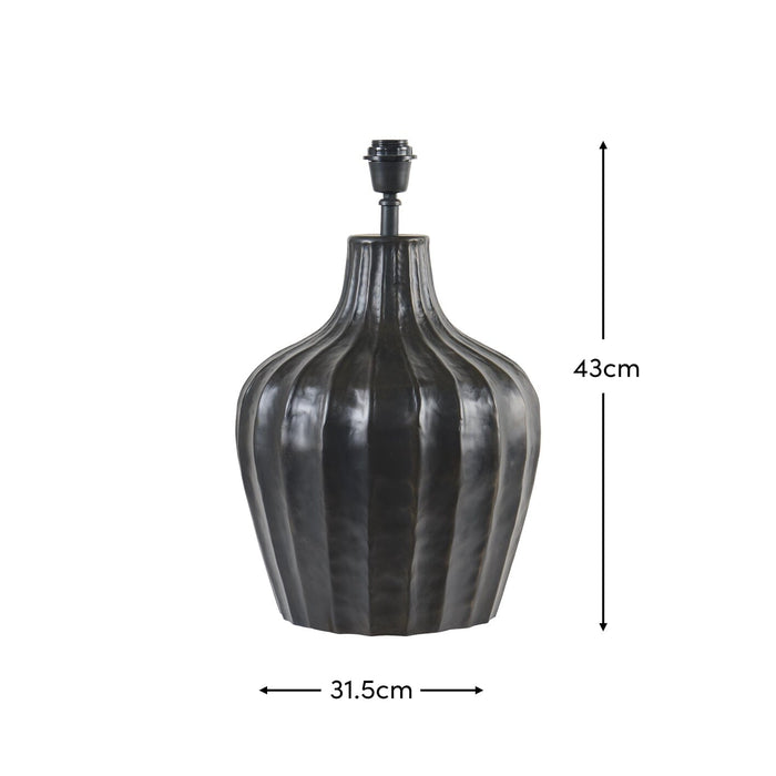 Radford_31cm_Metal_Table_Lamp_Base_Black_Bronze - Laura James