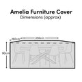Amelia Wren Dining Table Sets Furniture Cover - Laura James