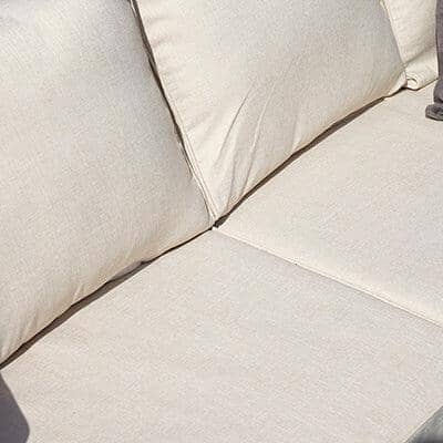 Outlet - Rowan Wooden Garden 2 Seater Garden Sofa - Natural