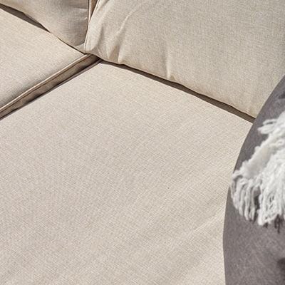OUTLET - Rowan Wooden Garden Armchair - Sand