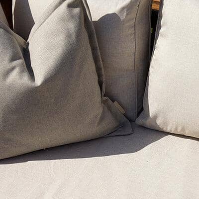 OUTLET - Rowan Wooden Garden Armchair - Sand