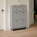 Shoe Cabinet Wooden Storage Cupboard -Laura James