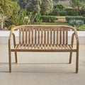 Shiro Wooden Garden Bench - Laura James