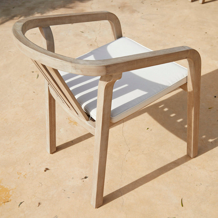 Shiro Wooden Garden Chair - Set of 2 - Laura James