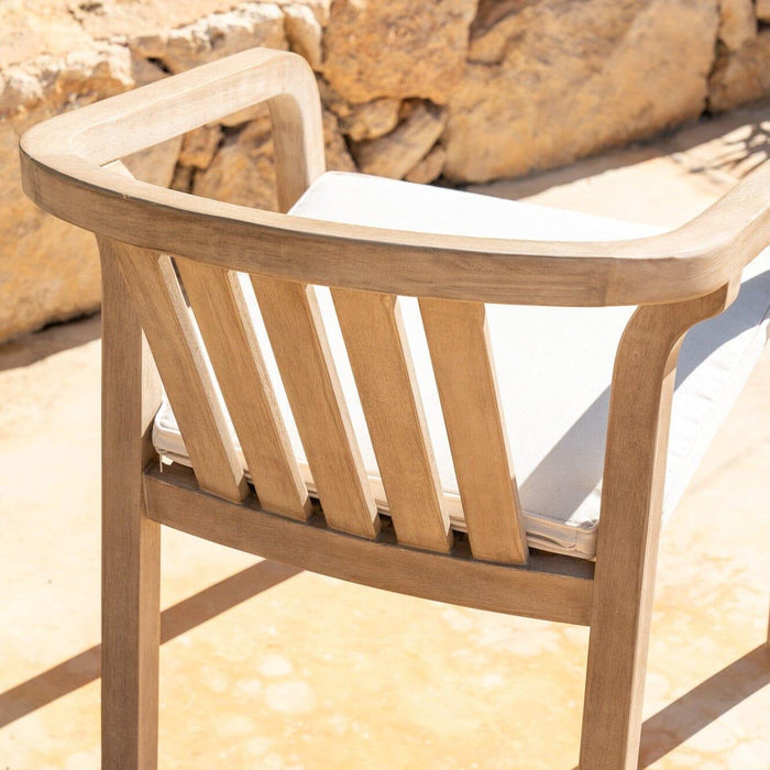 Shiro Wooden Garden Chair - Set of 2 - Laura James