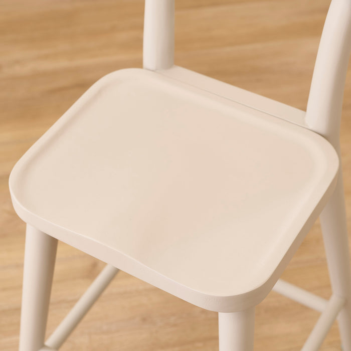 Silvester Pewter Grey Bar Stool with Backrest - Laura James