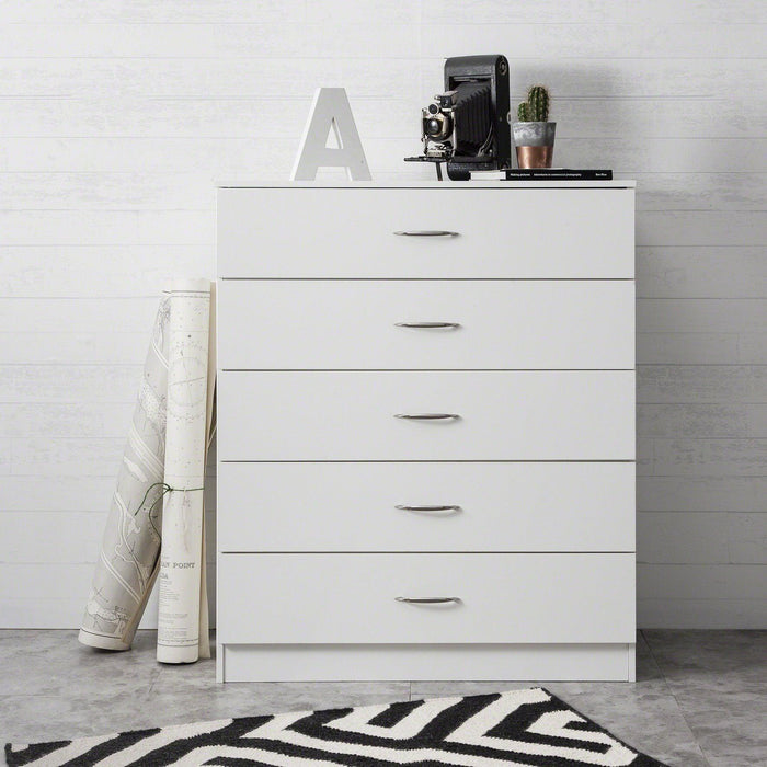 White Chest of Drawers - Laura James