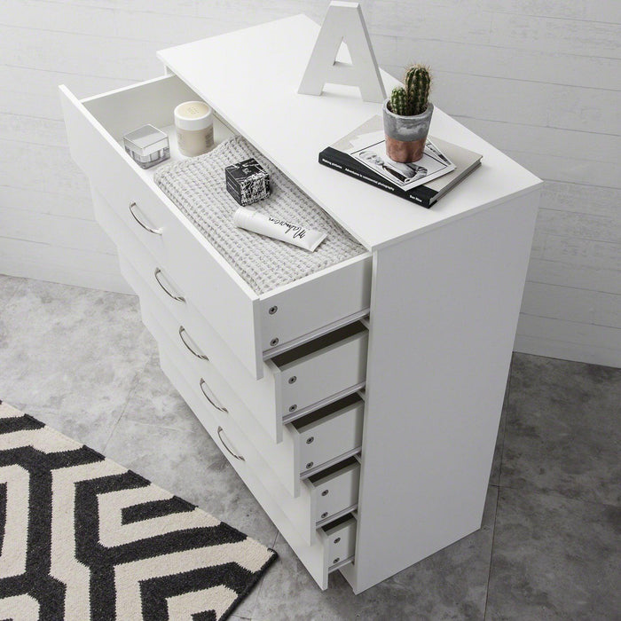 White Chest of Drawers - Laura James