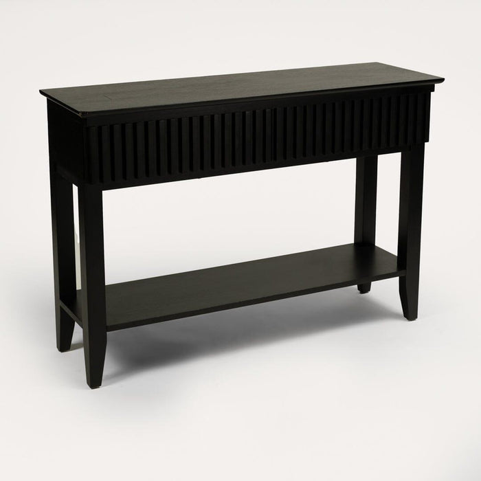 Outlet - Willow Console Table Stained Black - Laura James
