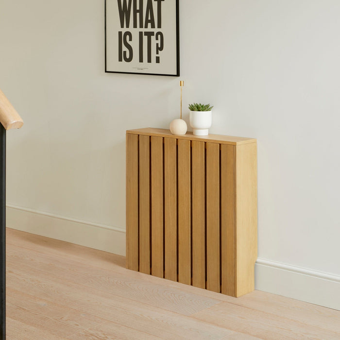 Willow Small  Radiator Cover in Pale Oak - Laura James