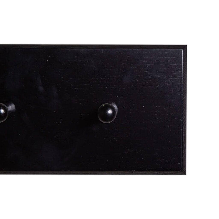 Willow Wooden Coat Rack - Black - Laura James