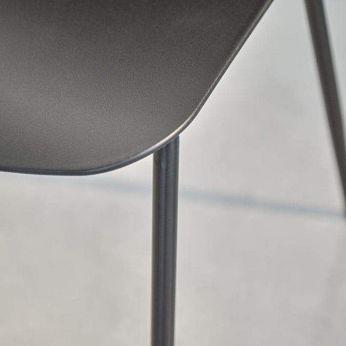 Wren Dining Chair - Set of 4 - Black - Laura James