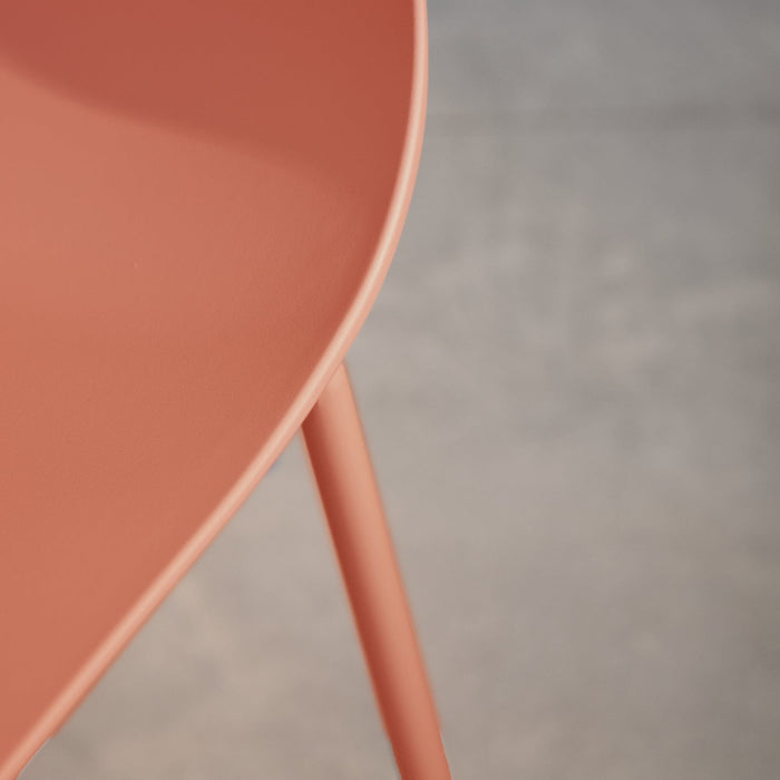 Wren Dining Chair - Set of 2 - Burnt Orange - Laura James