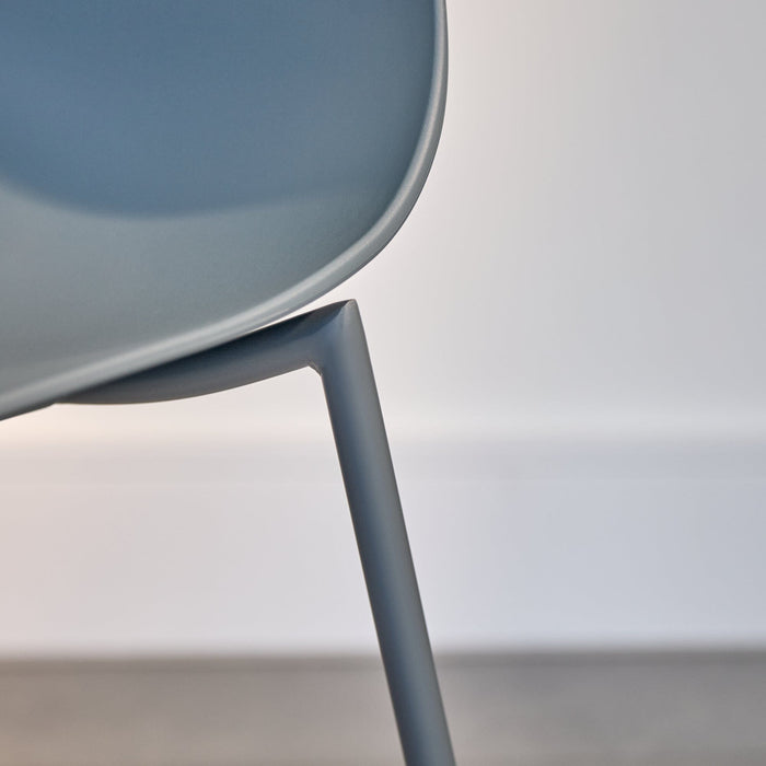 Wren Dining Chairs - Set of 2 - Blue - Laura James