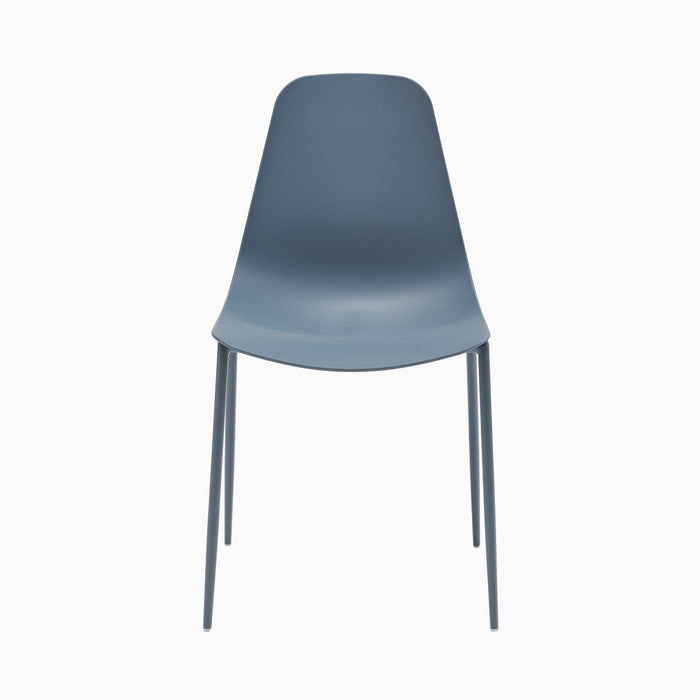 Wren Dining Chairs - Set of 2 - Blue - Laura James