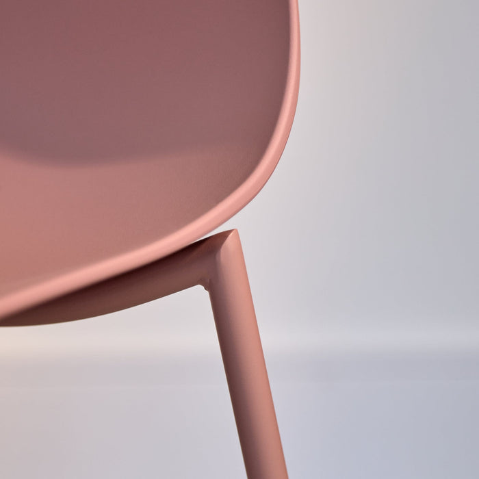 Wren Dining Chair - Set of 4 - Dusty Pink - Laura James