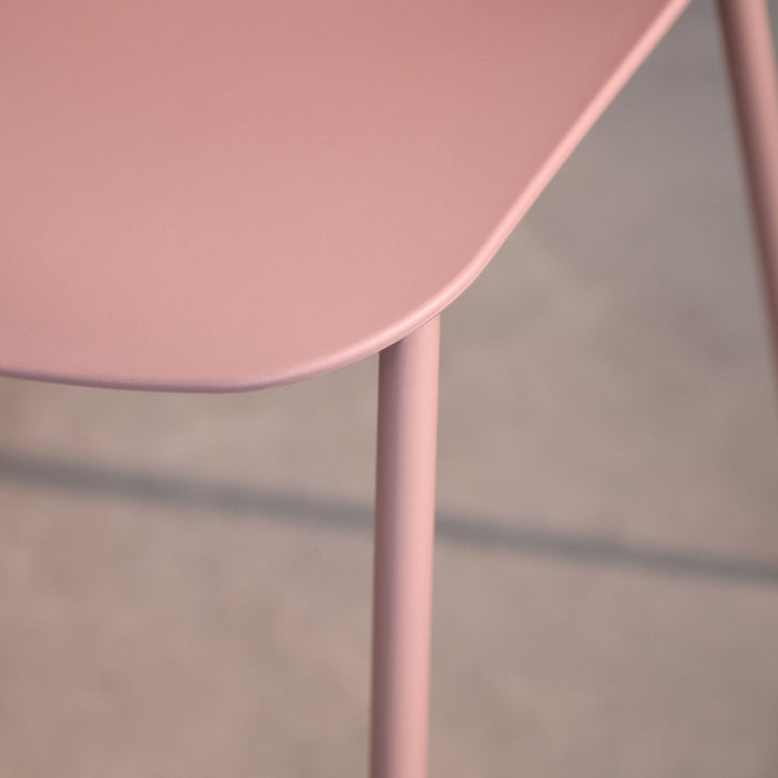 Wren Dining Chair - Set of 4 - Dusty Pink - Laura James