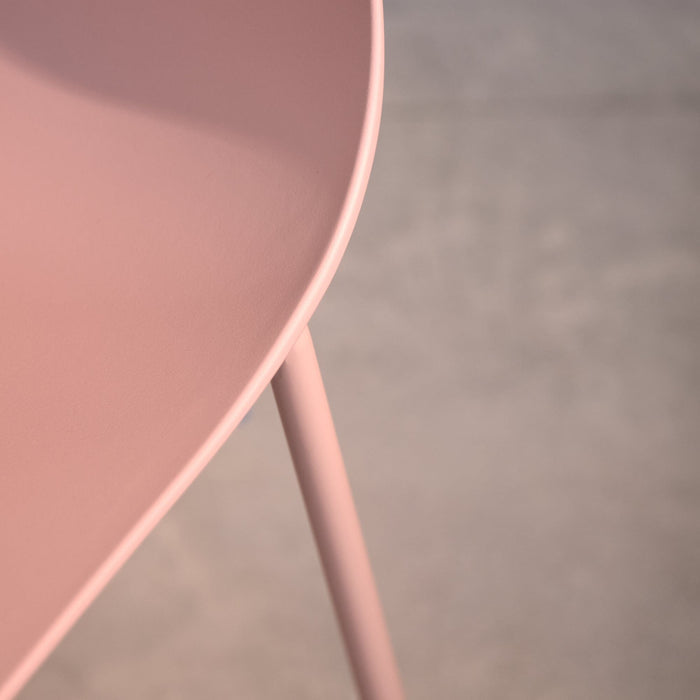 Wren Dining Chair - Set of 4 - Dusty Pink - Laura James