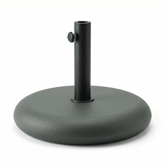 Parasol Base 25kg - Green Concrete
