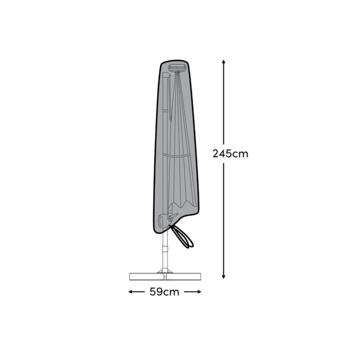 Parasol Cover 245x59x59cm - Emporio Cantilever Parasols - Laura James