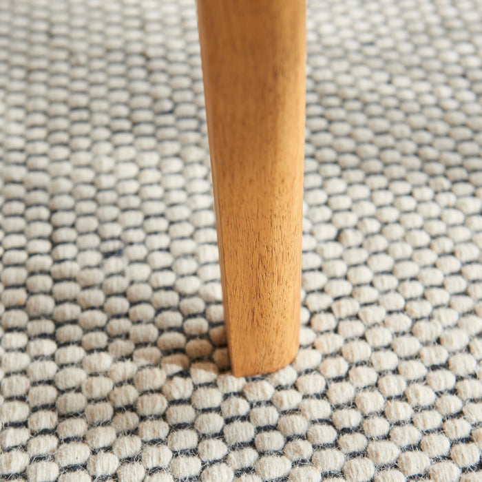 Paul 116cm Extending Dining Table - Pale Oak - Laura James