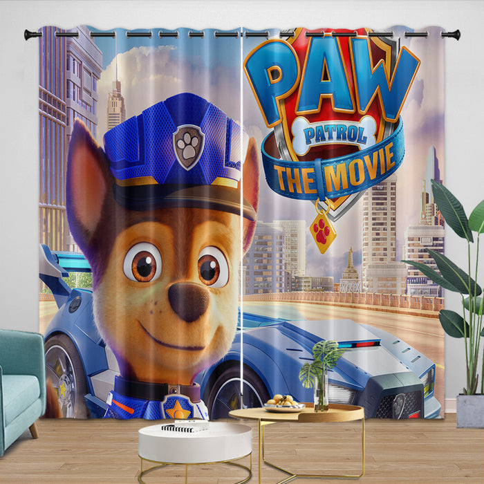 PAW Patrol The Movie Curtains Blackout Window Drapes Room Decoration