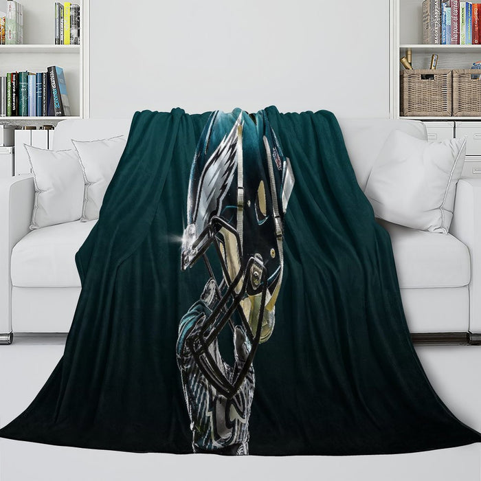 Philadelphia Eagles Blanket Flannel Fleece Throw Kids Room Decoration