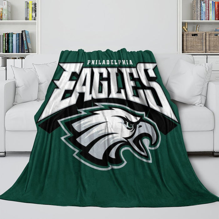 Philadelphia Eagles Blanket Flannel Fleece Throw Kids Room Decoration