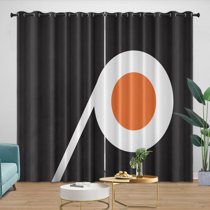 Philadelphia Flyers Curtains Blackout Window Drapes Room Decoration
