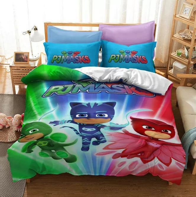 PJ Masks Bedding Set Quilt Cover Without Filler