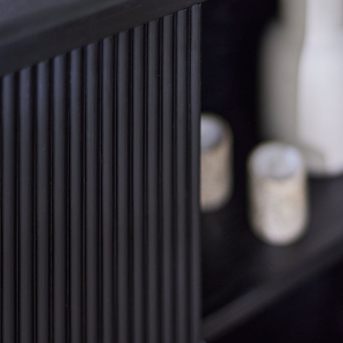 Raleigh 2 Door Small Sideboard - Black Oak - Laura James