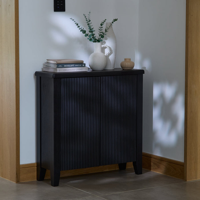 Raleigh 2 Door Small Sideboard - Black Oak - Laura James