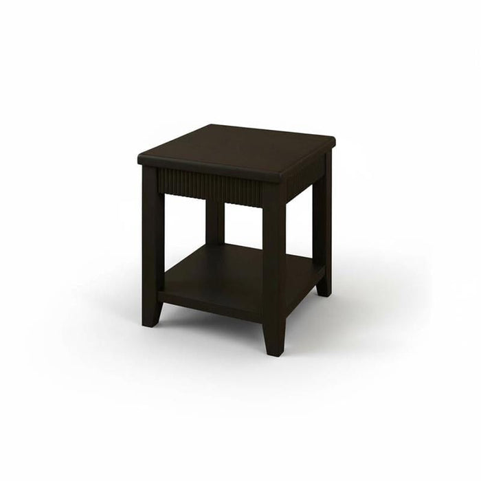 Raleigh Black Oak Side Table - Laura James