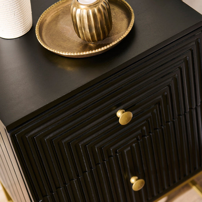 Rayna_45cm_2_Drawer_Bedside_Table_Jet_Black-4 - Laura James