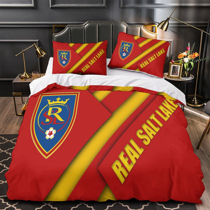 Real Salt Lake Bedding Set Duvet Cover Without Filler