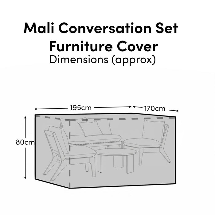 Mali Conversation Set Furniture Cover - Laura James