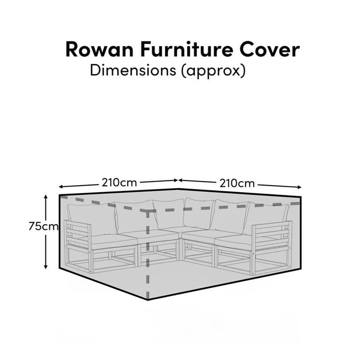 Rectangular Rain Cover 210x210x75cm - Laura James