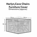 Harlyn with Cove Chairs Furniture Cover - Laura James
