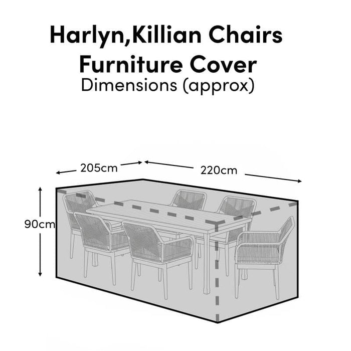 Harlyn with Killian Chairs Furniture Cover - Laura James