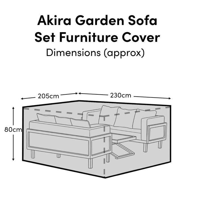 Akira Garden Set Furniture Cover - Laura James