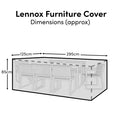 Lennox 8 Furniture Cover New - Laura James