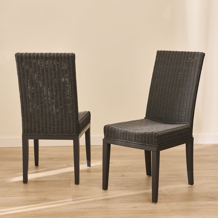 Reid_Dining_Chair_Set_of_2_Slate_Grey_with_Slate_Grey_Mindi_Wood_Legs-1  - Laura James