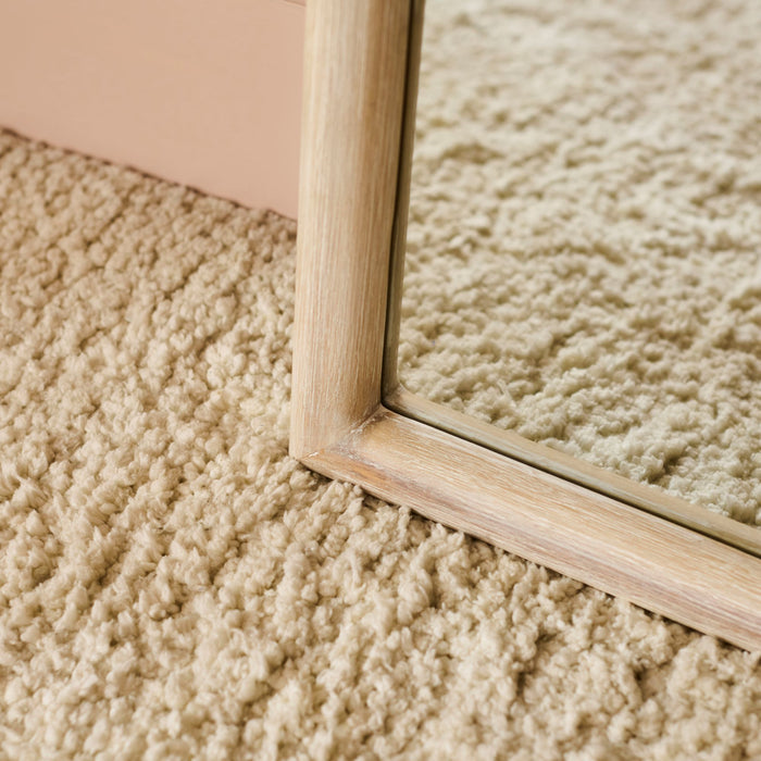 Rendall 180x90cm Wooden Mirror - Whitewash Paulownia - Laura James