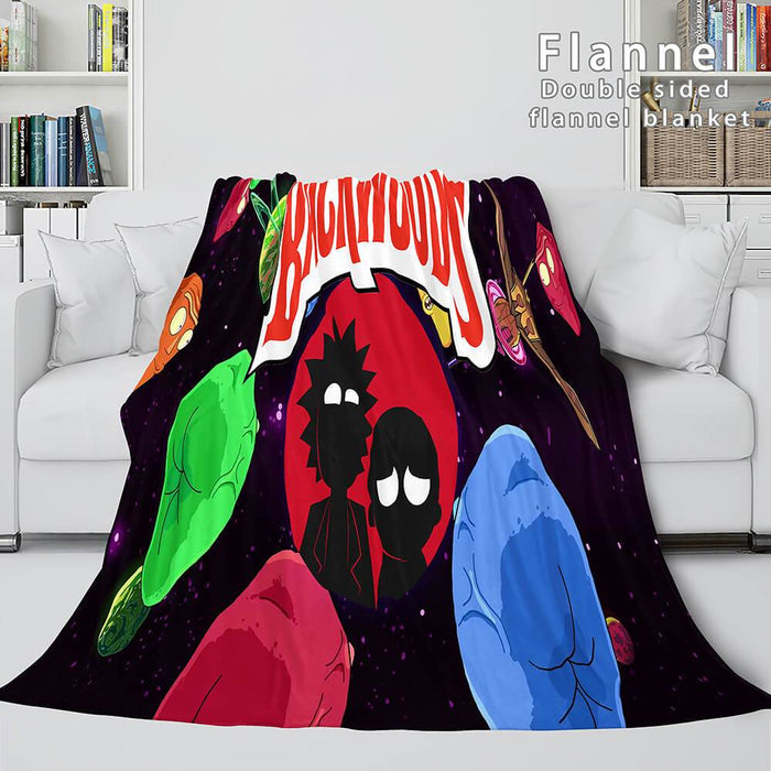 Backwoods Rink Super Soft Flannel Fleece Blanket - EBuycos