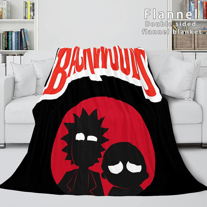 Backwoods Rink Super Soft Flannel Fleece Blanket - EBuycos